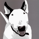 Bull Terrier Affiche par Emily Burrowes