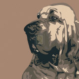 Bloodhound Posters av Emily Burrowes