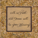 Walk in Faith Posters par Pamela Smith
