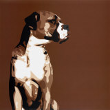 Boxer Posters by Emily Burrowes