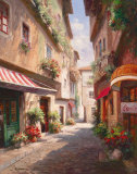 Afternoon Walk Prints by Rosa Chavez