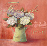 Fleurs de Provence Mounted Print by Angela Staehling