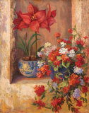 Flores de Espana II Art by Linda Wacaster