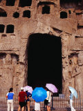 Middle Binyang Cave in Dragon Gate Grottoes, Luoyang, Henan, China Photographic Print by Krzysztof Dydynski