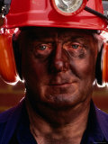 Miner, Melbourne, Australia Photographic Print by Michael Coyne