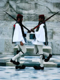 Marching Soldiers, Athens, Attica, Greece Photographic Print by Michael Coyne