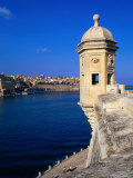 The Vedette at Senglea Overlooking the Grand Harbour, Valletta, Malta Photographie par Michael Gebicki