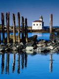 Coquille River Light, Bullards State Beach Park, Bandon, Oregon Photographic Print by Richard Cummins