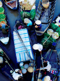 Boats at Floating Market, Vietnam Photographic Print by Richard I'Anson