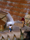 Water Gardens Waterfall, Fort Worth, Texas Photographic Print by Richard Cummins