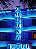 Hotel on Ocean Drive, Art Deco District, Miami, Florida Photographic Print by Witold Skrypczak