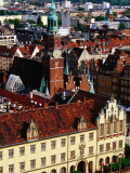 Town Hall from St. Elizabeth Church, Wroclaw, Dolnoslaskie, Poland Photographic Print by Witold Skrypczak