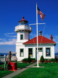 Mukilteo Lighthouse, Mukilteo, Washington Lámina fotográfica por John Elk III Mukilteo Lighthouse, Mukilteo, Washington Lámina fotográfica por John Elk III