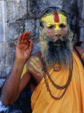 Sadhu at the Temple, Pashupatinath, Bagmati, Nepal Lámina fotográfica por Richard I'Anson Sadhu at the Temple, Pashupatinath, Bagmati, Nepal Lámina fotográfica por Richard I'Anson
