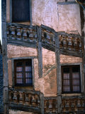 Detail of House, Conques, Midi-Pyrenees, France Lámina fotográfica por John Elk III Detail of House, Conques, Midi-Pyrenees, France Lámina fotográfica por John Elk III