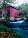 Alley Mill at Alley Spring, Ozarks National Scenic Riverways, Ozark National Park, Missouri Photographic Print by John Elk III