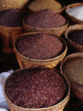 Trading Rice, Myanmar Photographie par Richard I'Anson