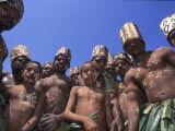 Papua New Guineans of Anditale Tribe, Port Moresby Cultural Festival, Papua New Guinea Photographie par Holger Leue