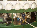 Sailor Mooring a Star Ferry at Tsim Sha Tsui, Hong Kong, China Photographic Print by Greg Elms