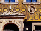 Architectural Detail of Negro's House on Rynek Starego Miasta, Warsaw, Poland Photographic Print by Witold Skrypczak