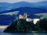 Horvath Castle on Czorsztyn Lake from Czorsztyn Castle, Niedzica, Malopolskie, Poland Photographic Print by Witold Skrypczak
