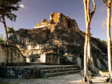 Edificio X at Rio Bec Mayan Ruins, Becal, Campeche, Mexico Photographic Print by Witold Skrypczak