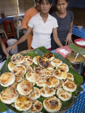 Tray of Freshly Baked Babinka, Manila, Philippines Photographic Print by Greg Elms