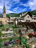 La Grave Church 12th Century, Rhone-Alpes, France Photographic Print by John Elk III