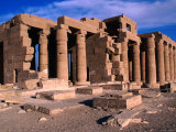 Great Hypostle Hall at the Ramesseum Built by Ramses II, Luxor, Egypt Photographic Print by John Elk III