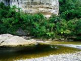 Serene Vista on Lower Reaches of Nile River Near Small Town of Charleston, New Zealand Fotografisk trykk av Ross Barnett Serene Vista on Lower Reaches of Nile River Near Small Town of Charleston, New Zealand Fotografisk trykk av Ross Barnett
