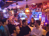 Customers in Maruja Limon Bar, Valencia City, Valencia, Spain Photographic Print by Greg Elms