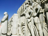 Monument to General J.M. Pando in City's Main Cemetery, La Paz, Bolivia Photographic Print by Brent Winebrenner