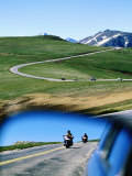 Traffic on Trail Ridge Road, Rocky Mountain National Park, Colorado Photographic Print by Holger Leue