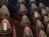 Incense Coils at Guandi Temple, Chinatown, Kuala Lumpur, Wilayah Persekutuan, Malaysia Photographic Print by Greg Elms