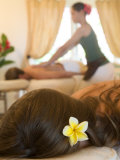 Couples' Massage at Hanoa Spa, Hotel Hana-Maui, Hawaii Photographie par Holger Leue