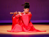 Musician Performing at Korea House, Myeong-Dong, Seoul, South Korea Photographic Print by Anthony Plummer