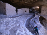 Mogollon Cliff Dwellings, Gila Cliff Dwellings National Monument, New Mexico Photographic Print by John Elk III