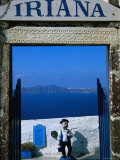 Iriana Cafe and Bar, Santorini, Greece Photographie par Glenn Beanland
