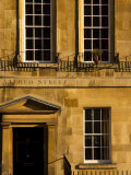 Georgian Townhouse on Alfred Street, Bath, Bath and North-East Somerset, England Photographie par Glenn Beanland