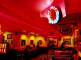 Interior of 66 Diner on E, Central Avenue, Route 66, Albuquerque, New Mexico Photographic Print by Witold Skrypczak