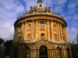 The Radcliffe Camera, Circular Library Built in 1748 on the Grounds of Oxford University, England Photographic Print by Glenn Beanland