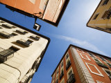 Street Corner in the Lavapies Neighbourhood, Madrid, Comunidad de Madrid, Spain Photographic Print by Krzysztof Dydynski