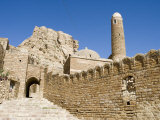Rock Wall and Traditional Houses, Thula, Thilla, San'a, Yemen Photographie par Holger Leue