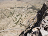 Shibam from Kawkaban, Shibam, Hadramawt, Yemen Photographie par Holger Leue