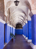 Cloisters, Monasterio de Santa Catalina, Arequipa, Arequipa, Peru Photographic Print by Brent Winebrenner