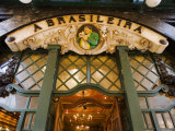 Cafe Brasileira, Chiado, Lisbon, Portugal Photographic Print by Greg Elms