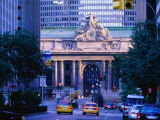 Street Outside Grand Central Station, New York City, New York Photographie par Christopher Groenhout