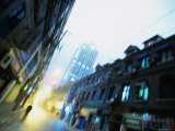 Shanghai Street, Shanghai, China Photographic Print by Ray Laskowitz
