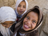 Yemenite Children, Thula, Thilla, San'a, Yemen Photographie par Holger Leue
