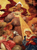 Mural on Exterior of Cathedral of St. Nicholas, Ljubljana, Greater Ljubljana, Slovenia Photographic Print by Richard I'Anson